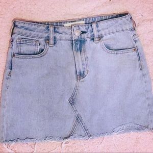 Jean skirt!!